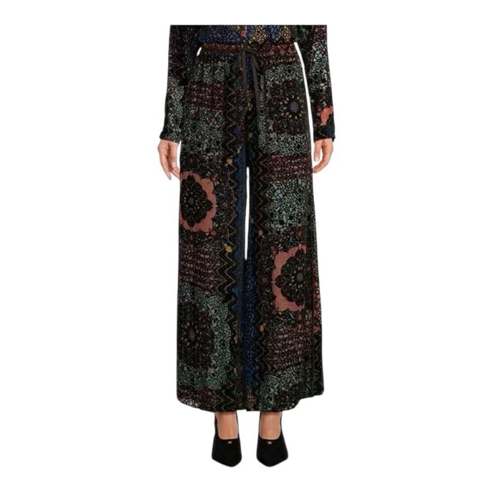 NWT Johnny Was Multicolor Patterned Women's Pants size XL